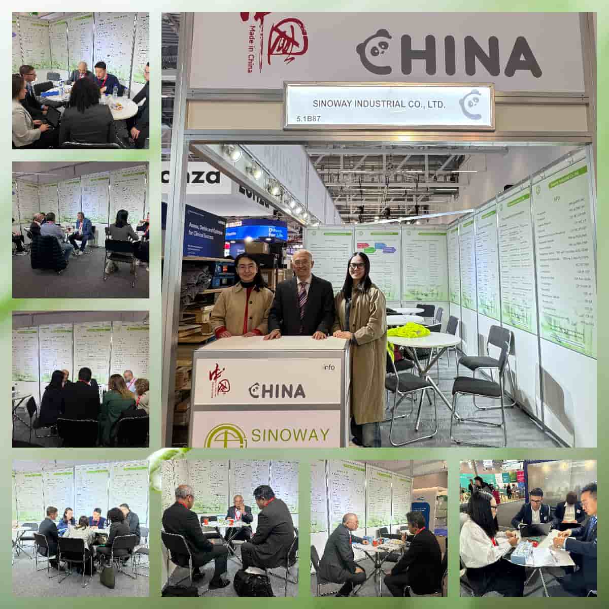 Forjando lazos más fuertes en la industria farmacéutica: La trayectoria de SINOWAY en CPHI Frankfurt 2025